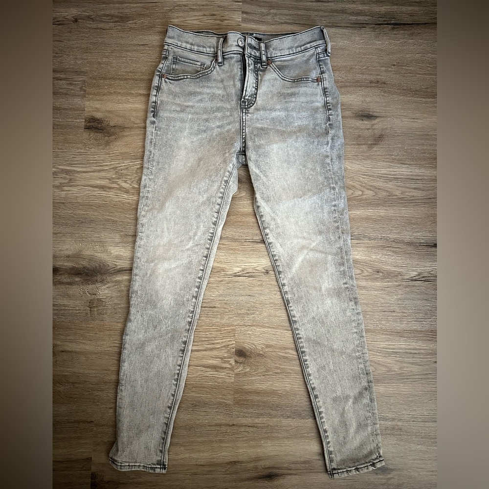 Express Women's Gray Jeans